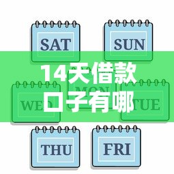 14天借款口子有哪些，汇总五个2025最新黑户平台至少可以借三万那种