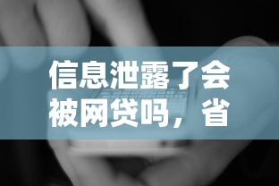 信息泄露了会被网贷吗，省内五个2025最新网贷平台哪家好