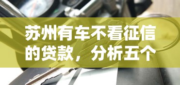 苏州有车不看征信的贷款，分析五个2025最新网贷平台利息低