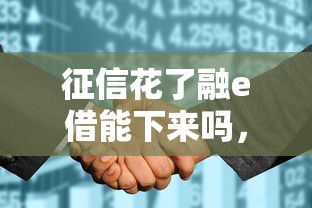 征信花了融e借能下来吗，推荐五个2025最新17岁贷款平台