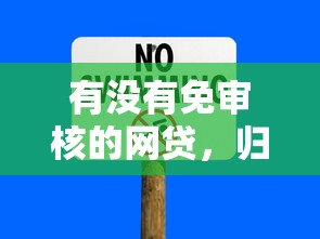 有没有免审核的网贷，归纳5个2025最新平台好贷款容易通过