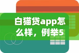 白猫贷app怎么样，例举5个2025最新小额度借钱百分百通过的平台
