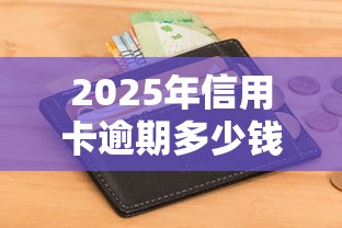 2025年信用卡逾期多少钱会坐牢，梳理5个2025最新不看征信的网贷平台