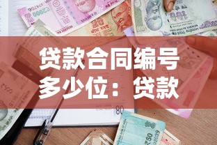 贷款合同编号多少位：贷款合同编号一般几位数