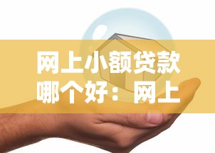 网上小额贷款哪个好：网上小额贷哪家靠谱