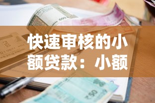 快速审核的小额贷款：小额借款如何快速通过审批