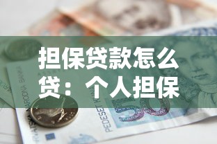 担保贷款怎么贷：个人担保贷款申请流程详解