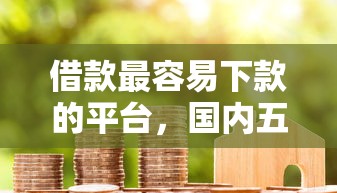 借款最容易下款的平台，国内五大2025最新可以贷款的平台