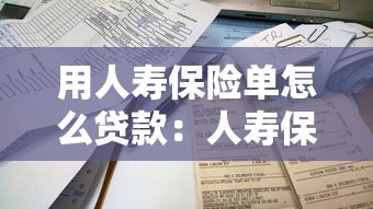 用人寿保险单怎么贷款：人寿保单如何申请贷款