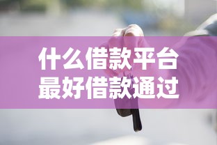 什么借款平台最好借款通过不看征信，省内五个2025最新借款平台借钱安全