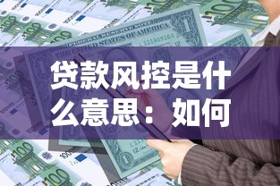 贷款风控是什么意思：如何有效控制贷款风险
