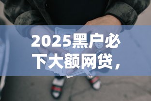 2025黑户必下大额网贷，例举5个2025最新公积金贷款平台好