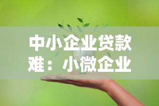 中小企业贷款难：小微企业融资困境如何破解