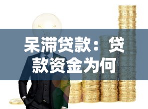 呆滞贷款：贷款资金为何长期闲置不用