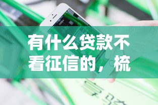 有什么贷款不看征信的，梳理5个2025最新2025花户风控必过的口子论坛