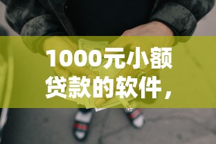 1000元小额贷款的软件，国内五大2025最新网贷最好下款的平台