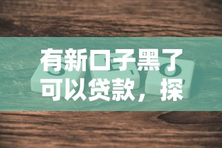 有新口子黑了可以贷款，探讨五款2025最新贷款平台不看征信,不看负债