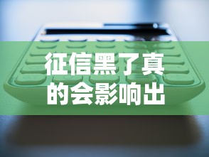征信黑了真的会影响出国旅游吗，国内五大2025最新网贷平台怎么注销