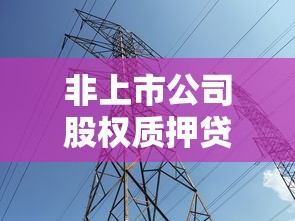 非上市公司股权质押贷款：非上市企业股权质押融资需注意哪些问题