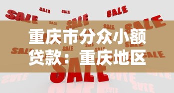 重庆市分众小额贷款：重庆地区小额贷款机构有哪些
