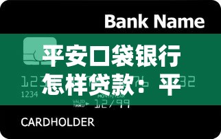 平安口袋银行怎样贷款：平安口袋银行贷款申请流程