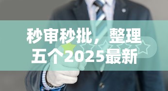 秒审秒批，整理五个2025最新平台黑户可以下款的那种