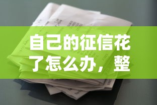 自己的征信花了怎么办，整理五个2025最新贷款好下的平台