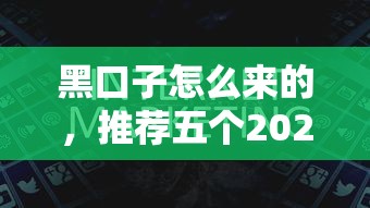 黑口子怎么来的，推荐五个2025最新黑户必过的贷款平台