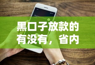 黑口子放款的有没有，省内五个2025最新微信网贷平台好