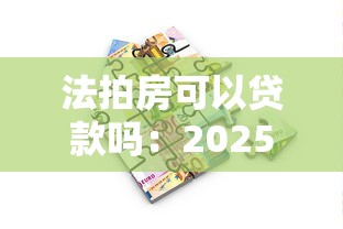 法拍房可以贷款吗：2025年法拍房能否办理按揭贷款