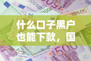 什么口子黑户也能下款，国内五大2025最新高利息贷款平台