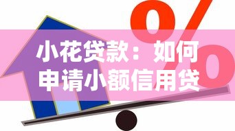 小花贷款：如何申请小额信用贷款
