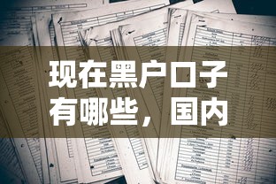 现在黑户口子有哪些，国内五大2025最新高炮口子秒下款2025
