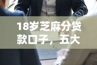 18岁芝麻分贷款口子，五大2025最新分期贷款平台