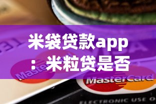 米袋贷款app：米粒贷是否安全可靠需警惕哪些风险