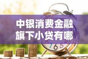 中银消费金融旗下小贷有哪些，分析五个2025最新二手车贷款平台好