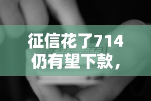 征信花了714仍有望下款，国内五大2025最新什么借款平台最好借款通过