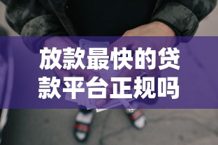 放款最快的贷款平台正规吗，阐述5家2025最新最容易下款的网贷平台