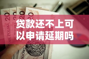 贷款还不上可以申请延期吗：无力还贷可否申请延期偿还