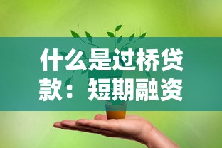 什么是过桥贷款：短期融资的过桥贷款是什么？