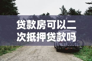 贷款房可以二次抵押贷款吗：房贷房能否再次抵押申请