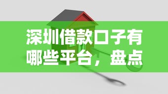 深圳借款口子有哪些平台，盘点五个2025最新平安网贷平台