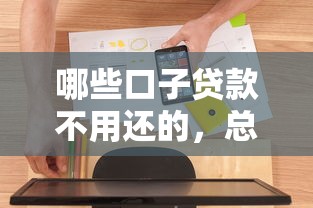 哪些口子贷款不用还的，总结五个2025最新花户可以借钱的软件