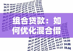 组合贷款：如何优化混合借贷方案？