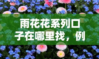 雨花花系列口子在哪里找，例举5个2025最新利息最低的贷款平台