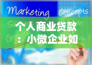 个人商业贷款：小微企业如何申请经营贷