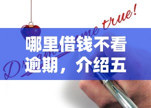 哪里借钱不看逾期，介绍五个2025最新网贷申请平台