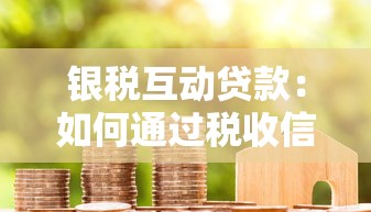 银税互动贷款：如何通过税收信用获得贷款