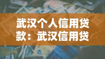 武汉个人信用贷款：武汉信用贷款如何申请条件？