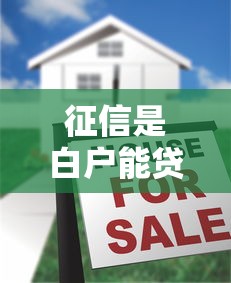 征信是白户能贷款吗：征信白户申请贷款难度大吗